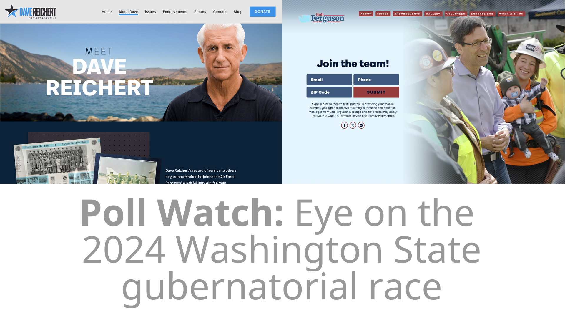 Poll Watch Like NPI, Elway finds 2024 WA gubernatorial race looking